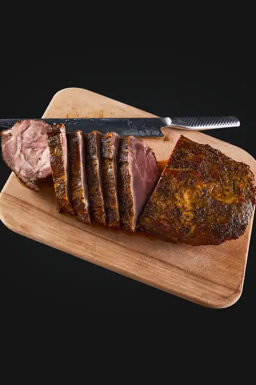 Schopfbraten "Noble Roast" aufgeschnitten